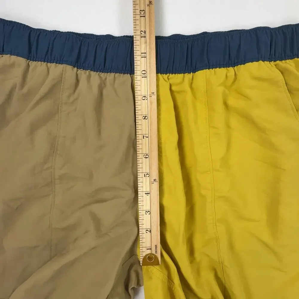 The North Face Swim Shorts Mens XL Multicolor Colorblock Elastic Waist